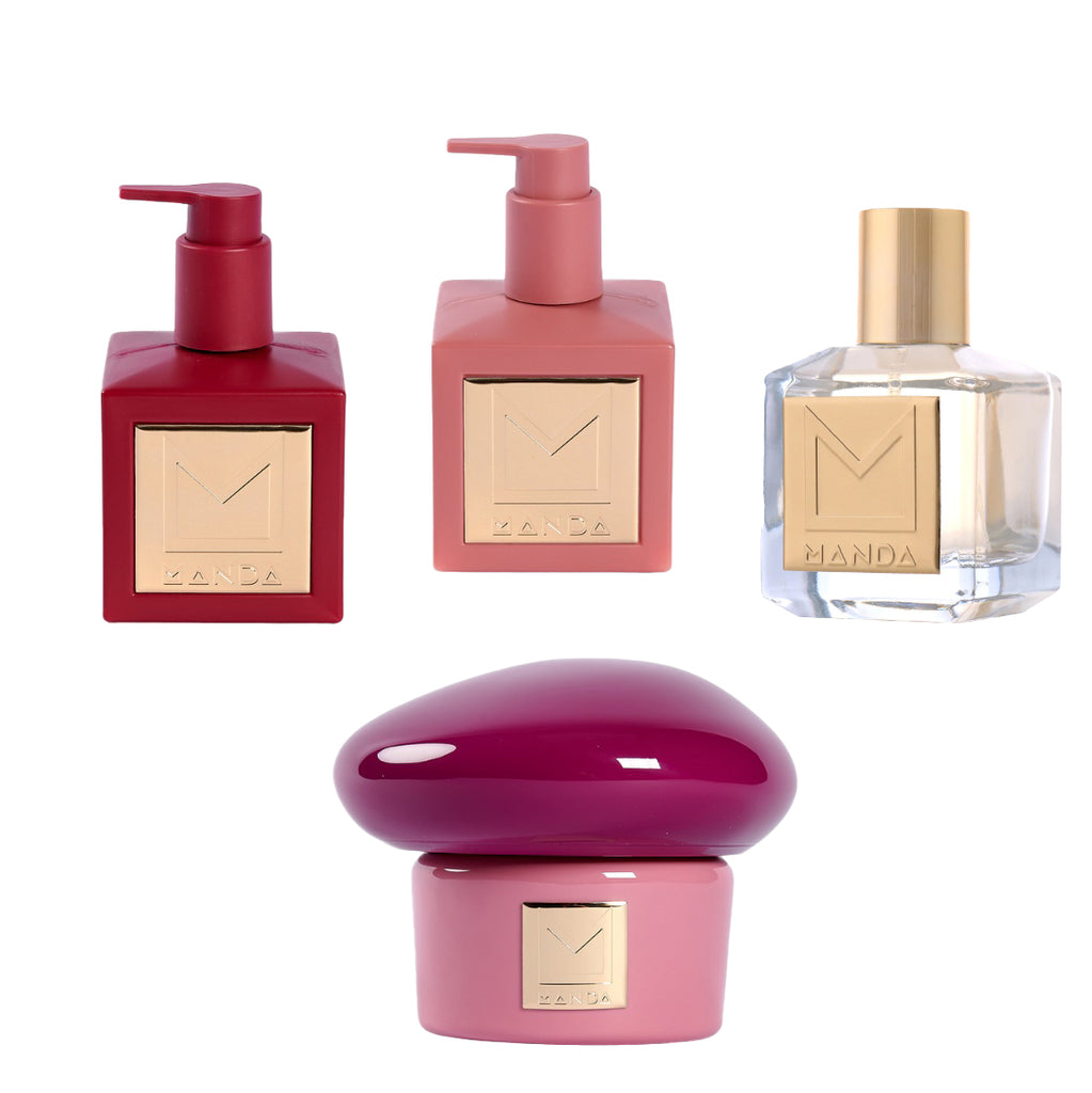 Manda - Shampoo. Conditioner, Mask & The Scent of Love